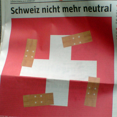 TAZ-Titel vom 20.10.2007